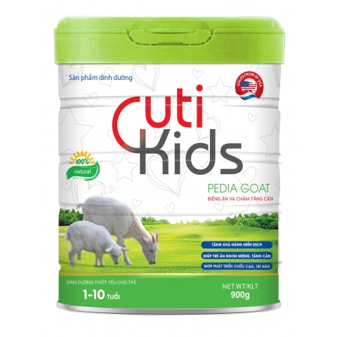Sữa CutiKids Pedia Goat từ 1-10 Tuổi