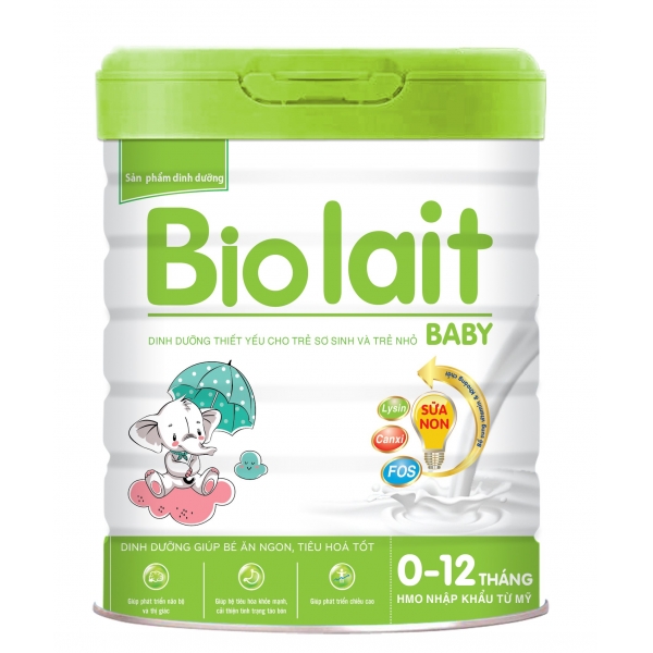 Bio lait cho trẻ từ 0 — 12 tháng tuổi