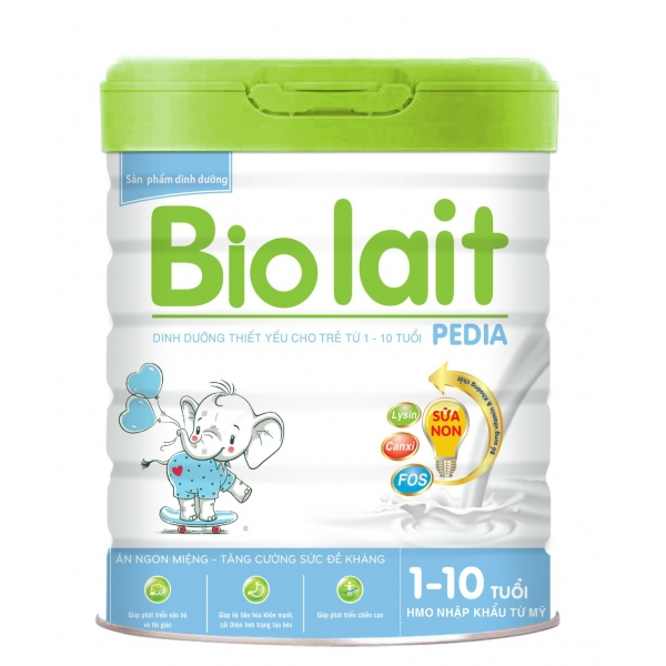 Bio lait dinh dưỡng dành cho trẻ từ 1 - 10 tuổi