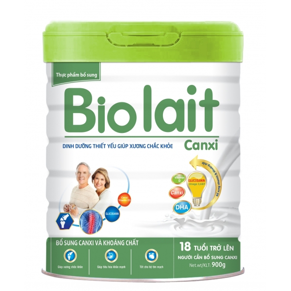 Bio lait Canxi dinh dưỡng thiết yêu giúp xương chắc khỏe