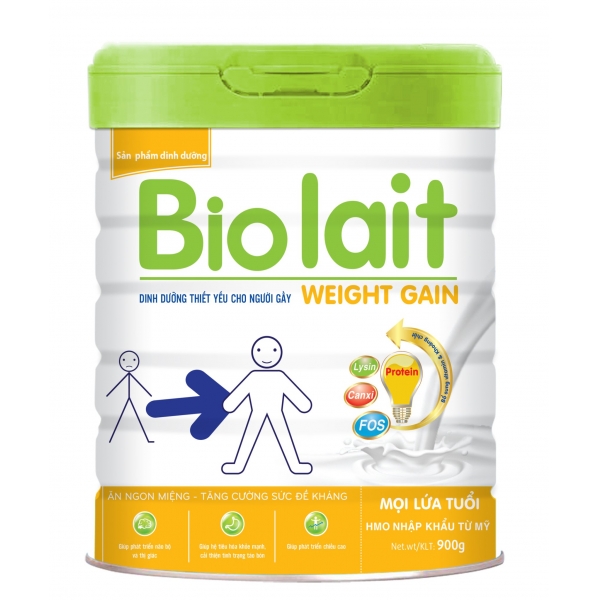 Bio lait dinh dưỡng thiết yếu dành cho người gầy từ 18 tuổi trở lên