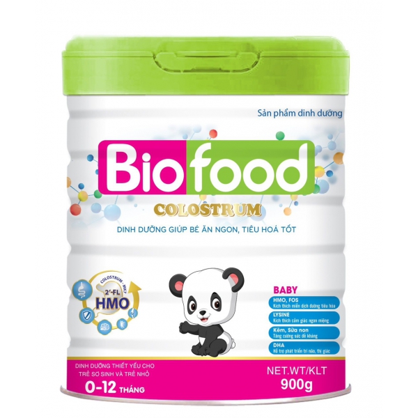 BIOFOOD COLOSTRUM BABY - DINH DƯỠNG GIÚP BÉ ĂN NGON, TIÊU HOÁ TỐT