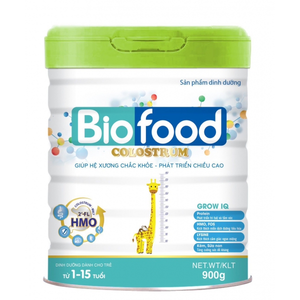 BIO COLOSTRUM GROW IQ - GIÚP HỆ XƯƠNG CHẮC KHOẺ, PHÁT TRIỂN CHIỀU CAO