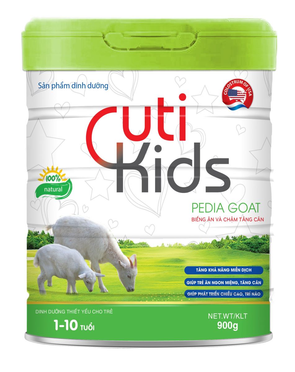 Sữa CutiKids Pedia Goat