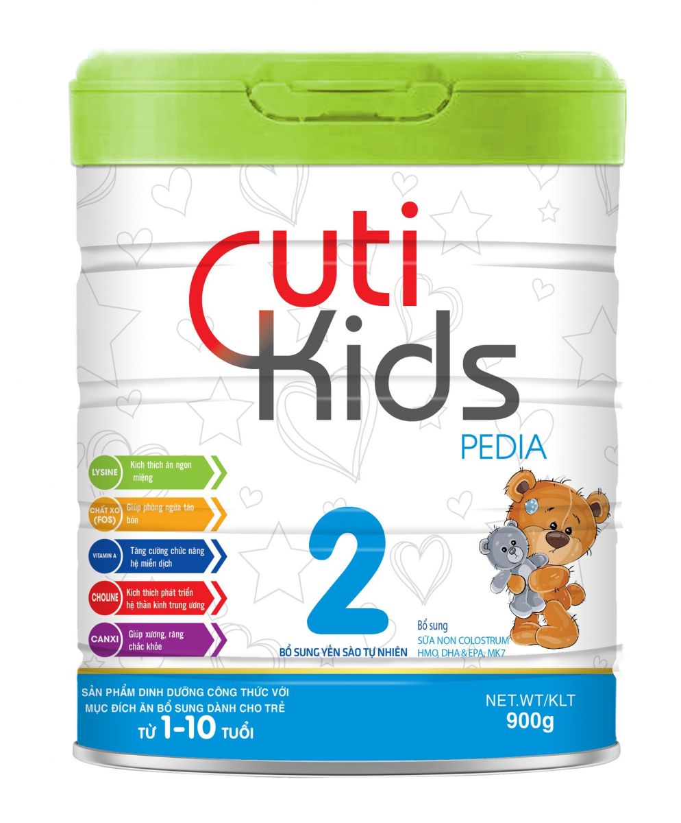 Sữa Cutikids Pedia dành cho trẻ từ 1-10